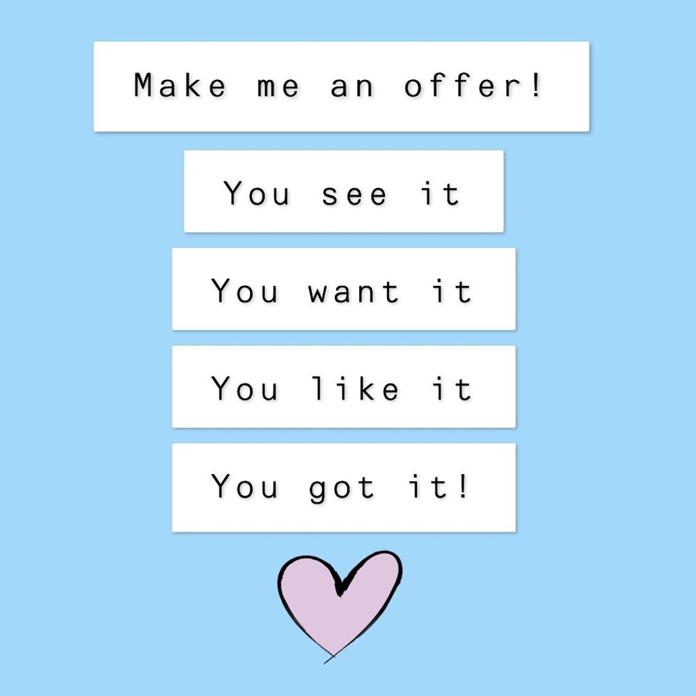 Make an offer